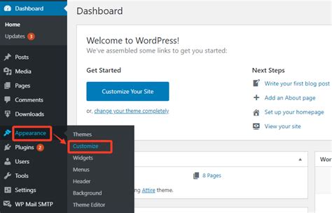 How to Customize Your WordPress Sea.